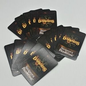 Shadows of Brimstone City of the Ancients Darkness Cards Complete Set of 15